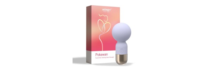 Pokewan - Mini vibromasseur de poche - Violet