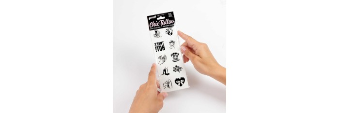 Kinky collection - Tatouages temporaires pack de 10