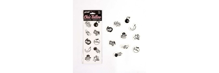 Spicy collection - Tatouages temporaires pack de 10