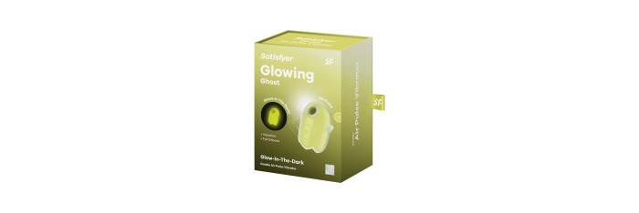 Stimulateur sans contact et vibrant Glowing Ghost yellow - Satisfyer