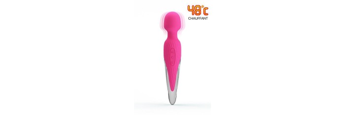 Vibromasseur wand chauffant