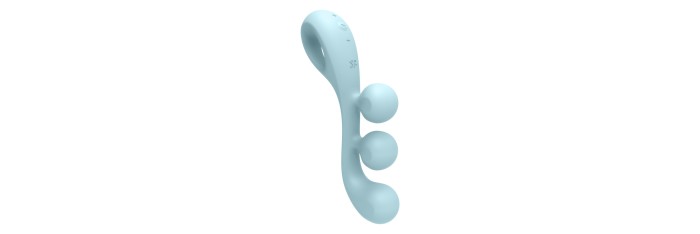 Multi-vibromasseur Tri Ball 2 bleu - Satisfyer