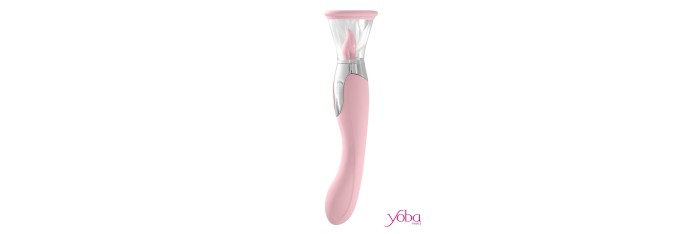 Stimulateur 4 en 1 Harmony rose - Yoba