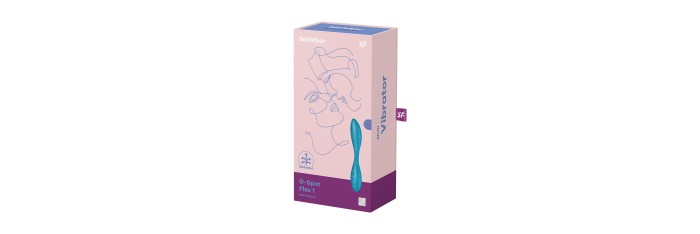 G-Spot Flex 1 bleu - Satisfyer