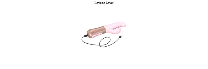 Vibro Rabbit Sassy Bunny rose - Love to Love