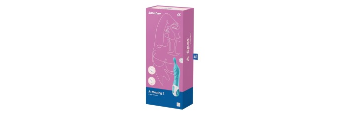 Vibromasseur A-Mazing 2 Turquoise - Satisfyer