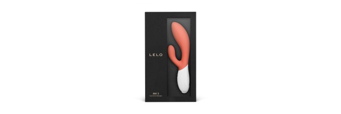 Vibro Rabbit Ina 3 Coral Red - Lelo