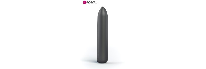 Mini vibro Rocket Bullet noir - Dorcel