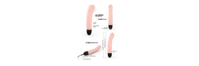 Vibro rechargeable Real Vibration M 2.0 - Dorcel