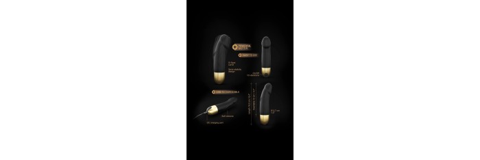 Vibro rechargeable Real Vibration gold S 2.0 - Dorcel