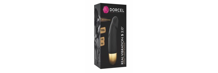 Vibro rechargeable Real Vibration gold S 2.0 - Dorcel