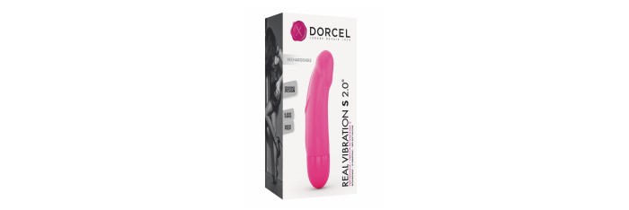 Vibro rechargeable Real Vibration rose S 2.0 - Dorcel