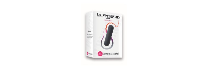 Vibro rechargeable Le voyageur Mini - Jacquie et Michel