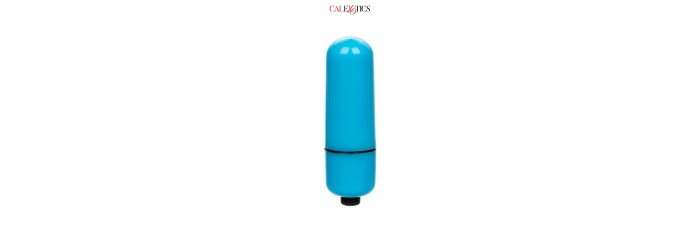 Mini vibro Bullet bleu 3 vitesses - CalExotics