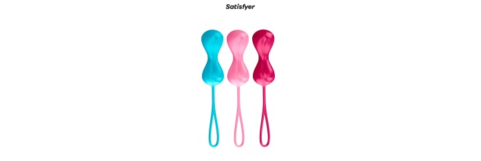 Set de 3 boules de Geisha Power Balls - Satisfyer