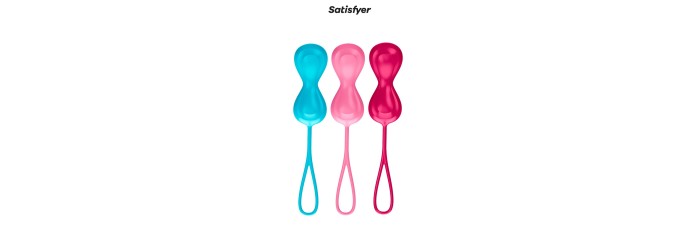 Set de 3 boules de Geisha Power Balls - Satisfyer