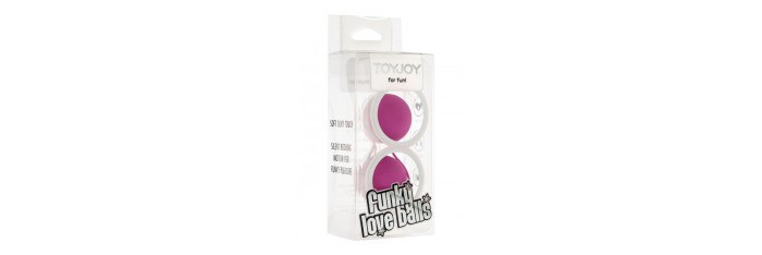 Funky Love Balls - fuchsia