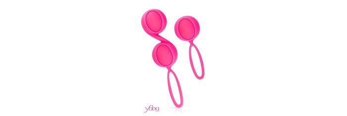 Kit 2 boules de Geisha Yoba - rose