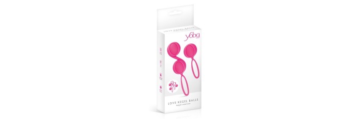 Kit 2 boules de Geisha Yoba - rose