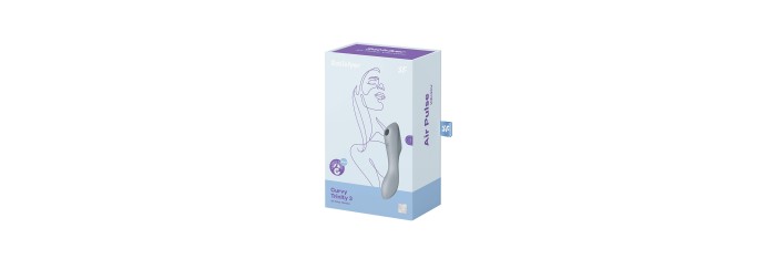 Stimulateur Curvy Trinity 3 gris - Satisfyer