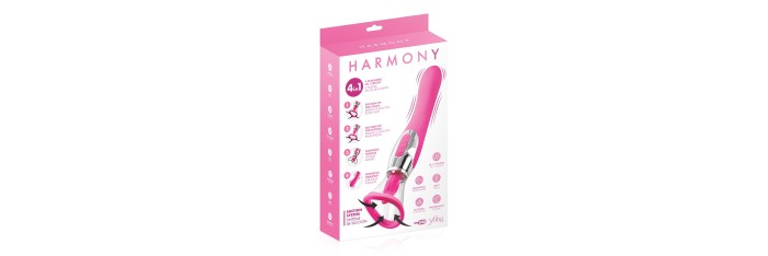 Stimulateur 4 en 1 Harmony fuchsia - Yoba