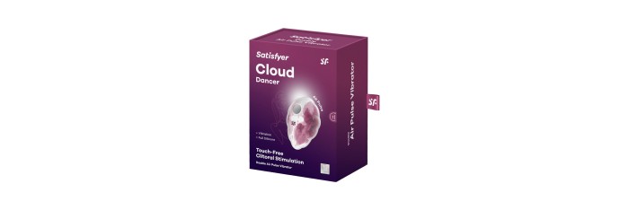 Stimulateur sans contact et vibrant Cloud Dancer - satisfyer