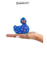 Mini canard vibrant Romance bleu et rose