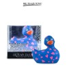 Mini canard vibrant Romance bleu et rose