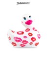 Mini canard vibrant Romance blanc et rose