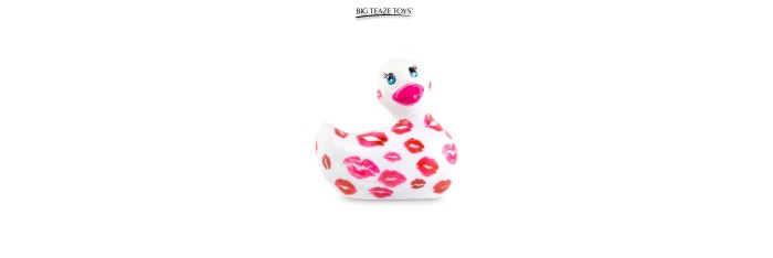 Mini canard vibrant Romance blanc et rose