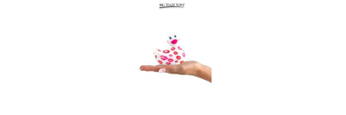 Mini canard vibrant Romance blanc et rose