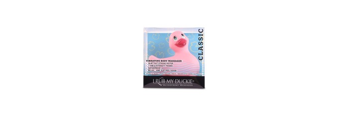 Canard vibrant Duckie 2.0 Classic - rose