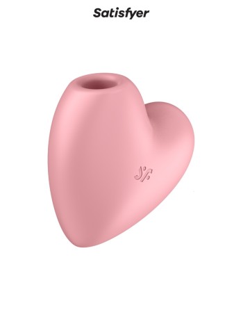 Double stimulateur Cutie Heart rose - Satisfyer