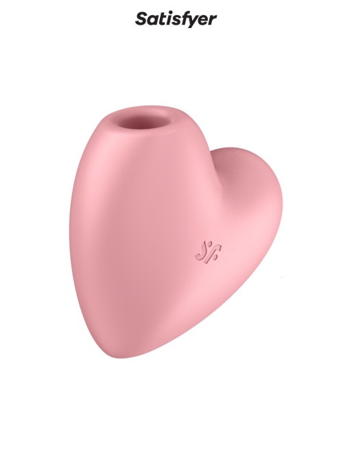 Double stimulateur Cutie Heart rose - Satisfyer