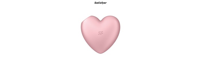 Double stimulateur Cutie Heart rose - Satisfyer