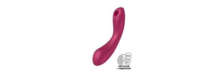 Stimulateur Curvy Trinity 1 bordeaux - Satisfyer