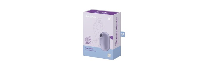 Stimulateur Satisfyer Pro To Go 2 lavande