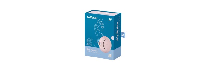 Stimulateur Satisfyer Pro To Go 3 rose