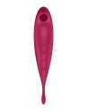 Stimulateur Satisfyer Twirling Pro Connecté rouge