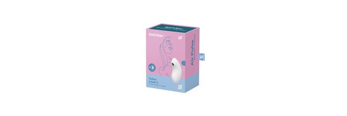 Double stimulateur Vulva Lover 2 blanc - Satisfyer