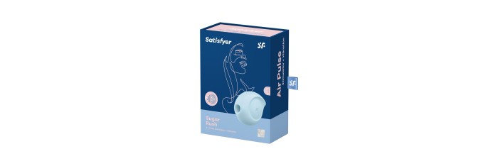 Double stimulateur Sugar Rush bleu - Satisfyer