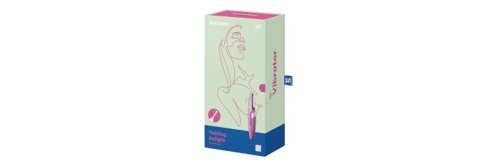 Stimulateur Twirling Delight Framboise - Satisfyer