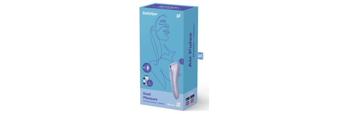 Stimulateur Satisfyer Dual Pleasure mauve