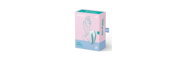 Stimulateur de clitoris Breeze bleu - Satisfyer