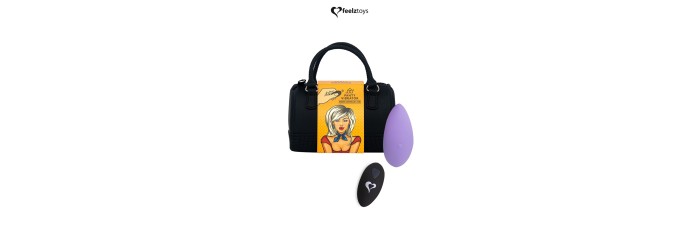 Stimulateur télécommandé Panty Vibe violet - FeelzToys