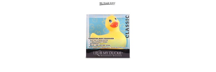 Canard vibrant Duckie 2.0 Classic - jaune