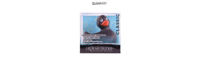 Canard vibrant Duckie 2.0 Classic - noir