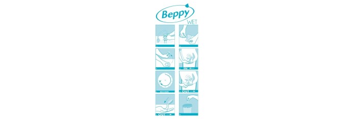 Boite 8 tampons Beppy WET