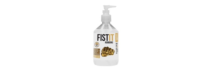 Lubrifiant insensibilisant Fist It 500ml