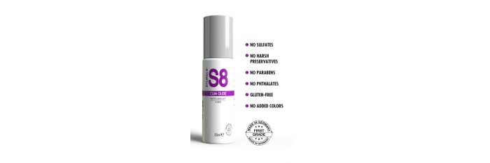 Lubrifiant hybride S8 effet sperme 50ml